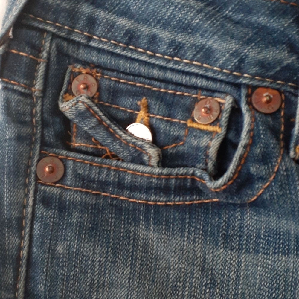 True religion  wendy blue jean size 25 - Picture 7 of 12